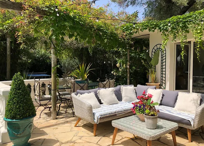 Cap D'antibes 50m From The 3 Bedrooms/pool Βίλα Αντίμπ