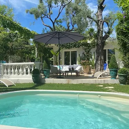 Villa Cap D'antibes 50m From The 3 Bedrooms/pool