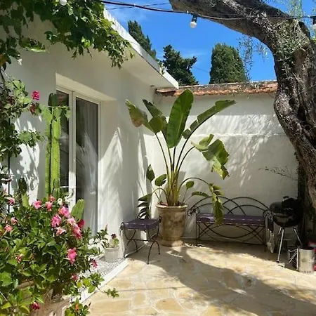 Villa Cap D'antibes 50m From The 3 Bedrooms/pool *