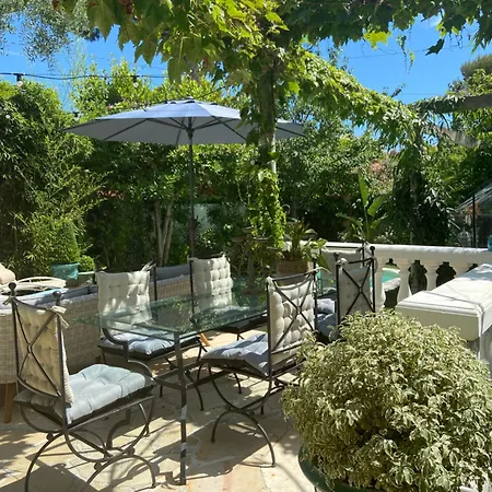 빌라 Cap D'antibes 50m From The 3 Bedrooms/pool 앙티브